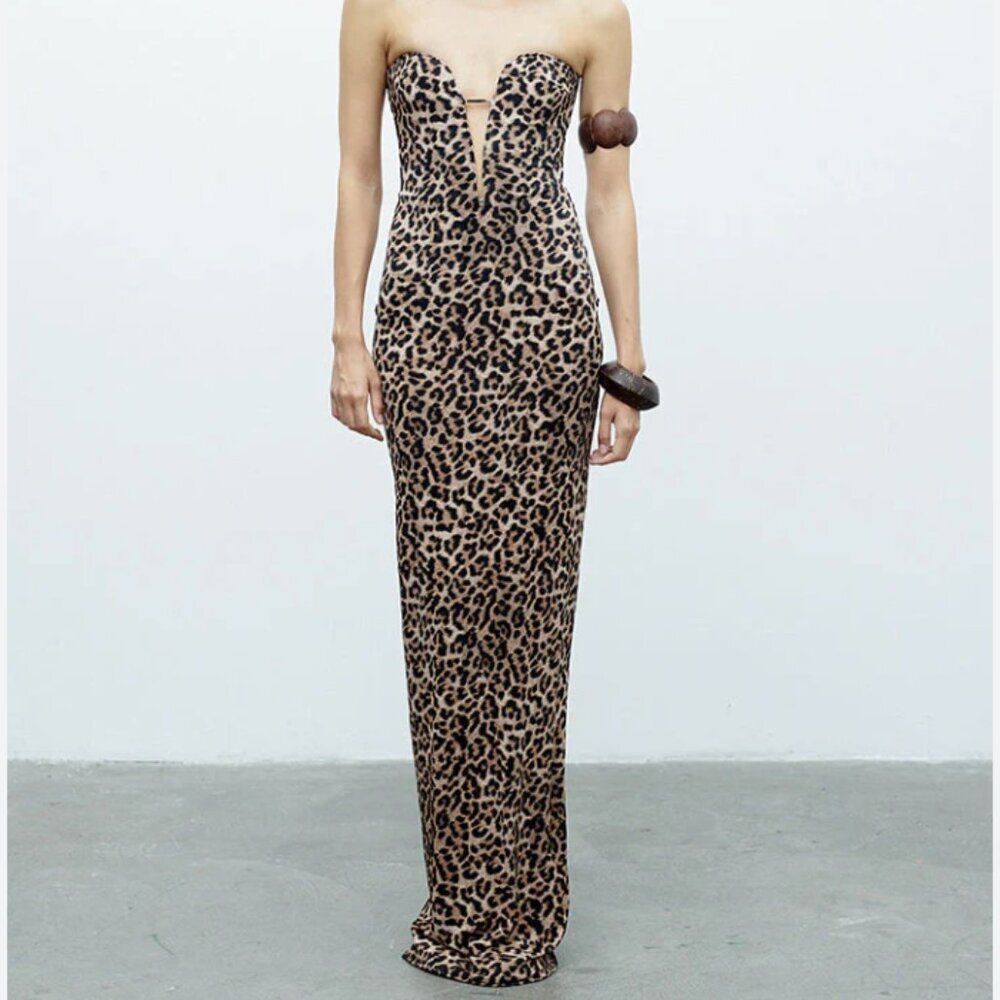 The New Arrivals by Ilkyaz Ozel Africa Dress in Leo Chaotique US 4